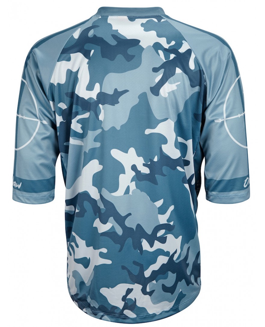 Men's Mountain Bike Jersey Blue Camo World Jerseys
